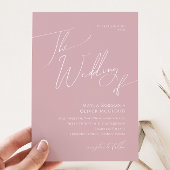 Whimsical Script | Dusty Roos the Wedding of Kaart