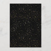 Whimsical script Graduation party diner menu (Achterkant)