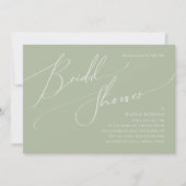 Whimsical Script | Horizontaal Vrijgezellenfeest Kaart (Voorkant)