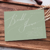 Whimsical Script | Horizontaal Vrijgezellenfeest Kaart