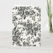 Whimsical Script Overlay Photo Wedding Bedankkaart (Achterkant)