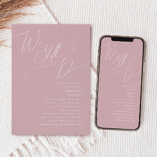 Whimsical Script   Roos dat we nog steeds doen Kaart