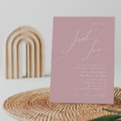 Whimsical Script | Stusty Roos Just Love Wedding Kaart