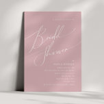 Whimsical Script | VRIJGEZELLENFEEST ROOS Kaart<br><div class="desc">Introductie van ons verbluffende whimsical script | stoffige roos bridal douche-uitnodiging perfect voor je eenvoudige moderne boho spring viering. Ons elegante ontwerp omvat een levendig helder, pastelkleurpalet met een chic calligraphy script. Of u nu de voorkeur geeft aan een minimalistische of klassieke stijl, ons unieke bewerkbare product biedt luxe en...</div>