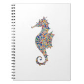 Whimsical Seahorse notitieboek (Voorkant)