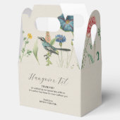 Whimsical Secret Garden Wildbloemen Bedankdoosjes (Geopend)