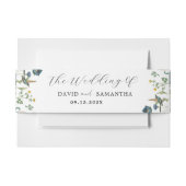 Whimsical Secret Garden Wildflower Lijst Uitnodigingen Wikkel (Voorkant Voorbeeld)