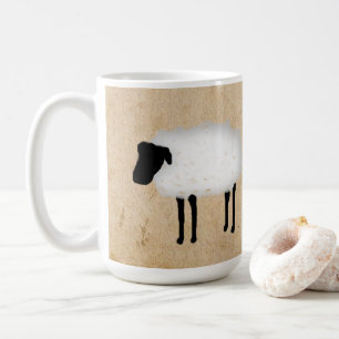 Whimsical Sheep Koffiemok