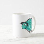 Whimsical Sheep Koffiemok (Voorkant rechts)