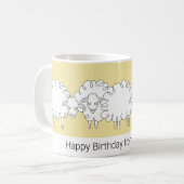 Whimsical Sheep Mok (Voorkant links)