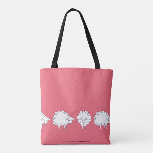 Whimsical Sheep Shoulder TAS (Achterkant)