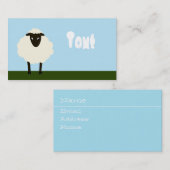 Whimsical Sheep Visitekaartje (Voorkant / Achterkant)