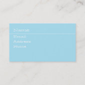 Whimsical Sheep Visitekaartje (Achterkant)