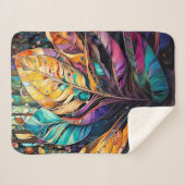 Whimsical Sherpa Deken (Voorkant (horizontaal))