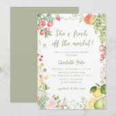 Whimsical She's Off the Market Vrijgezellenfeest Kaart (Voorkant / Achterkant)