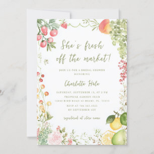 Whimsical She's Off the Market Vrijgezellenfeest Kaart