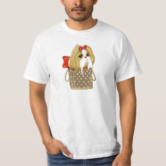 whimsical SHIH TZU DOG T-shirt
