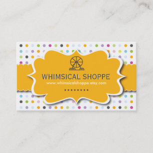 Whimsical Shoppe Visitekaartjes