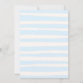 Whimsical Shoreline Wavy Lijst Afstuderen Kaart (Achterkant)