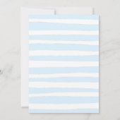 Whimsical Shoreline Wedding Save The Date (Achterkant)