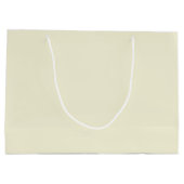 Whimsical Sinaasappel Yellow Coquette Heart Bow Groot Cadeauzakje (Achterkant)