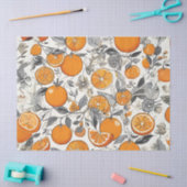 Whimsical Sinaasappels Genoegen Tissuepapier (Craft)