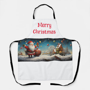 Whimsical Sinterklaas 4 Schort