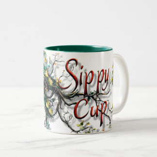 Whimsical Sippy Cup Natuur Mok