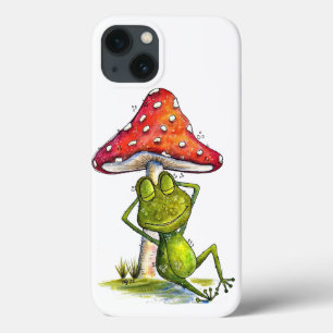 Whimsical Sleeping Froeping onder een paddenstoel Case-Mate iPhone Case
