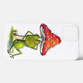 Whimsical Sleeping Froeping onder een paddenstoel Case-Mate iPhone Case (Achterkant (horizontaal))
