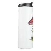 Whimsical Sleeping Froeping onder een paddenstoel Thermosbeker (Gedraaid links)