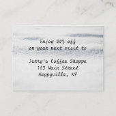 Whimsical Sneeuwscène Cards Bulk Kortingskaartje (Achterkant)