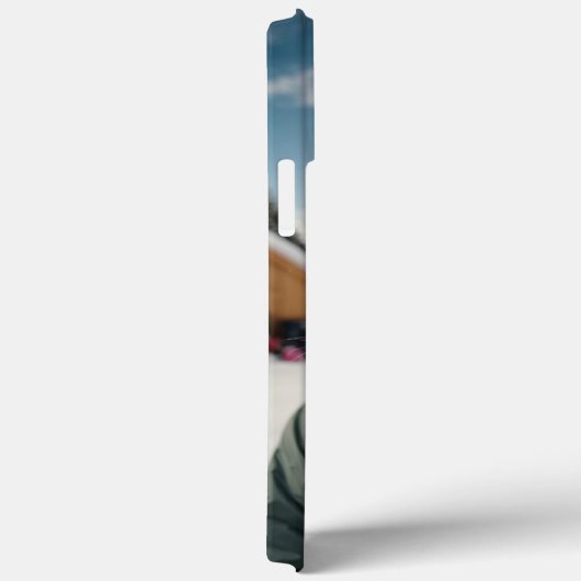 Whimsical Snowboarden Bunny Case-Mate iPhone Case (Achterkant / Rechts)