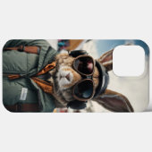 Whimsical Snowboarden Bunny Case-Mate iPhone Case (Achterkant (horizontaal))