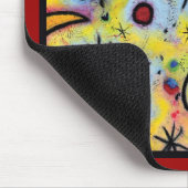 Whimsical Snowflake Mousepad - 9,25 x 7,75 inch Muismat (Hoek)