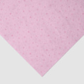 Whimsical Snowflakes in Pastel Pink Pattern Tissuepapier (Detail)