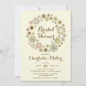 Whimsical Snowflakes Vrijgezellenfeest Kaart (Voorkant)