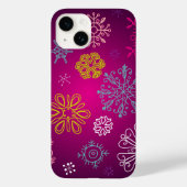 Whimsical Snowflakes Winter Wonderland Case-Mate iPhone Case (Achterkant)