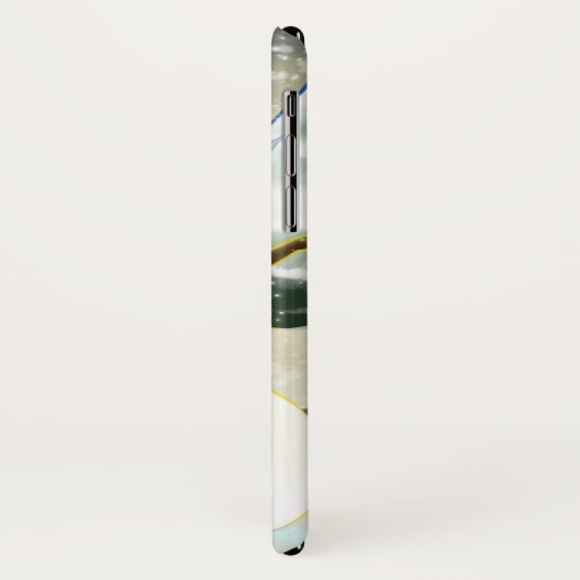 Whimsical Snowman in Winter Kerstmis Scene Case-Mate iPhone Case (Achterkant/links)