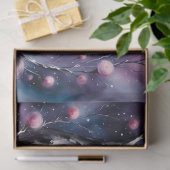 Whimsical Snowman | Pastel Winter Christmas Tissuepapier (Geschenk)