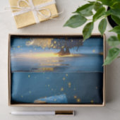 Whimsical Snowman Spirit In Cloak DX3L Decoupage  Tissuepapier (Geschenk)