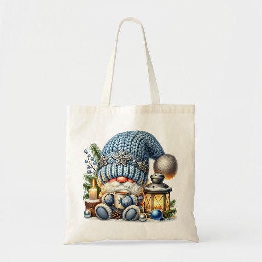 Whimsical Snowman Tote Bag (Voorkant)