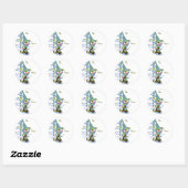 Whimsical Snowmen Gift labels (Vel)