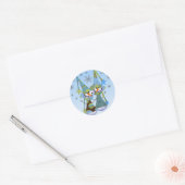 Whimsical Snowmen Stickers (Envelop)