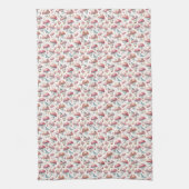 Whimsical Soft Mushroom Pattern Keukenhanddoek (Verticaal)