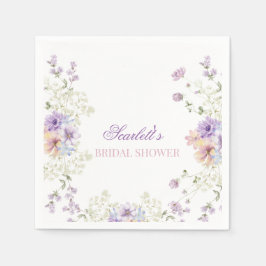 Whimsical Soft Wildflowers Cottage Garden Wedding  Servet