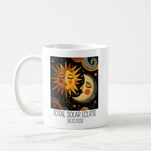 Whimsical Solar Eclipse Koffiemok (Links)