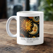 Whimsical Solar Eclipse Koffiemok