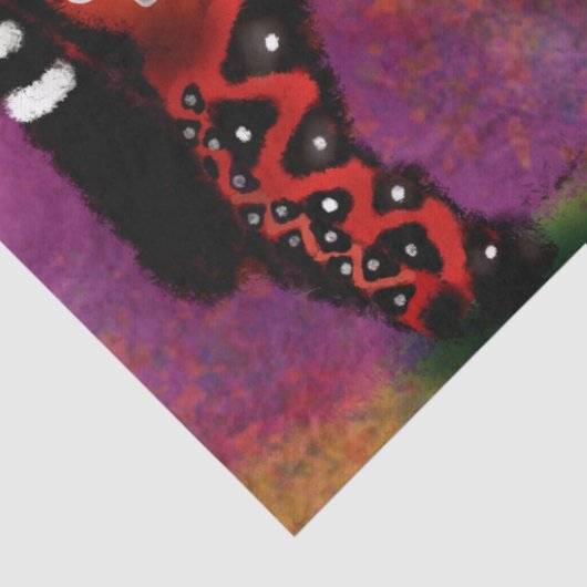 Whimsical Southwest Bloemen Ezel Decoupage Tissuepapier (Detail)