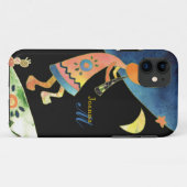 Whimsical Southwest Kokopelli Monogram iPhone 5 Case-Mate iPhone Case (Achterkant (horizontaal))